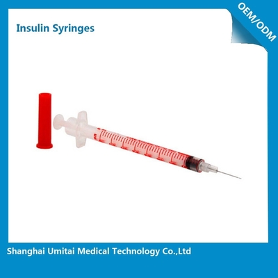 Красные оранжевые иглы ручки инсулина 4мм для управления собственной личности пациентов диабета