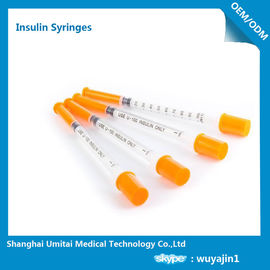 Красные оранжевые иглы ручки инсулина 4мм для управления собственной личности пациентов диабета