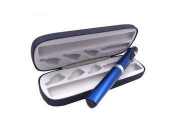 Голубой случай перемещения инсулина коробки ручки инсулина цвета для материала Тиньплате ручек/ПУ кожаного